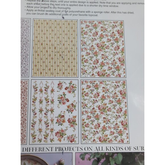 Iron Orchid Designs - IOD - Paint Inlays - Brand New Ditsy Blooms - Picture 6 of 7